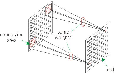 Fig. 13.2 - Weight sharing