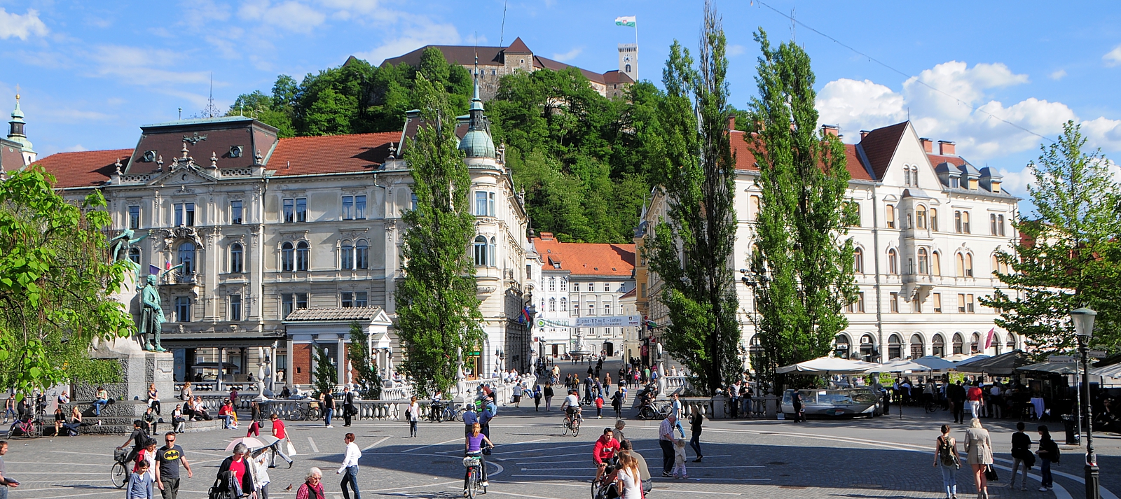 Ljubljana: Prešeren square