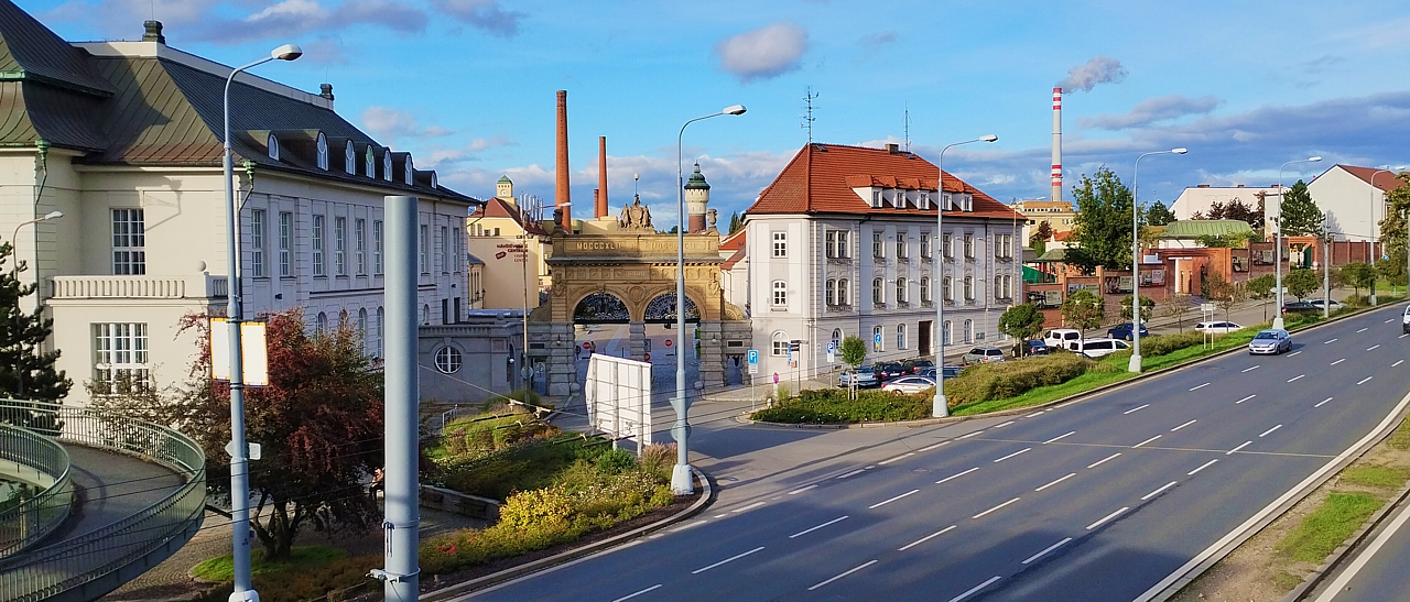 Pilsner Urquell Brewery Gate